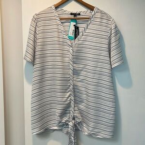 Papermoon Lorelei Tie Front Blouse